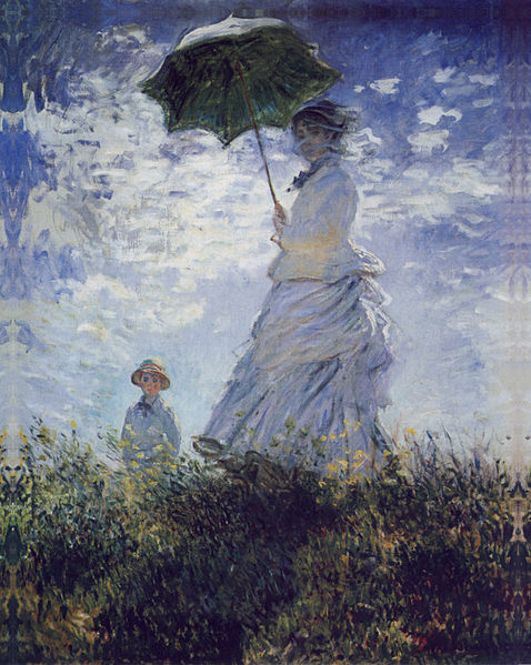 Women with umbrella